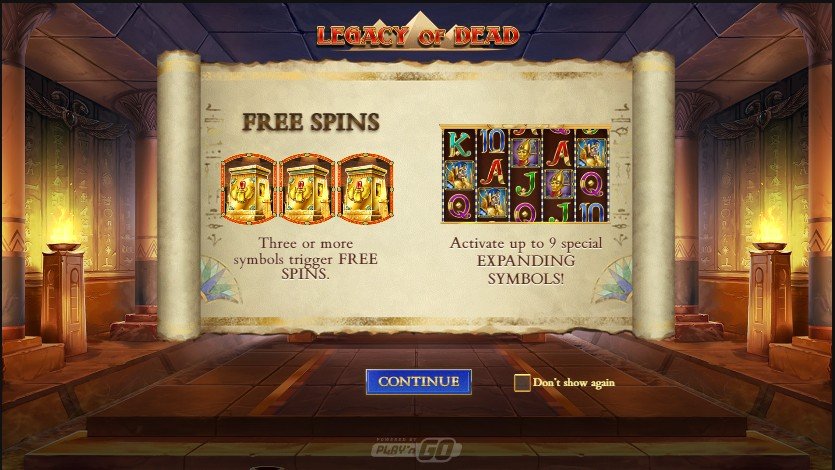 Afbeelding Legacy of Dead Inloggen